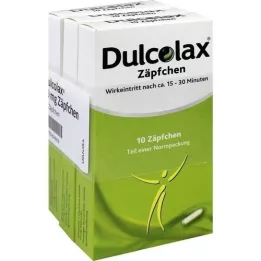 DULCOLAX Suppositorier, 30 stk