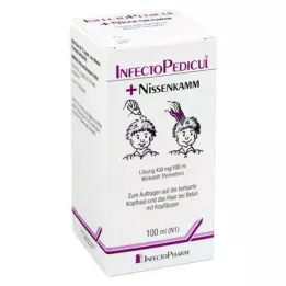 INFECTOPEDICUL Opløsning + nitratkam, 100 ml
