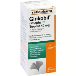 GINKOBIL-ratiopharm dråber 40 mg, 100 ml