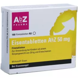 EISENTABLETTEN AbZ 50 mg filmovertrukne tabletter, 100 stk