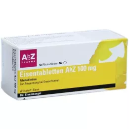 EISENTABLETTEN AbZ 100 mg filmovertrukne tabletter, 50 stk
