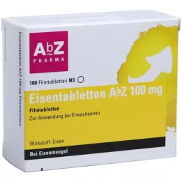 EISENTABLETTEN AbZ 100 mg filmovertrukne tabletter, 100 stk