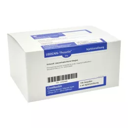 LIDOCAIN PRESSELIN 1% opløsning til injektion, 50X2 ml