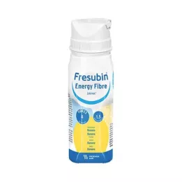 FRESUBIN ENERGY Fiber DRINK Banan drikkeflaske, 4X200 ml