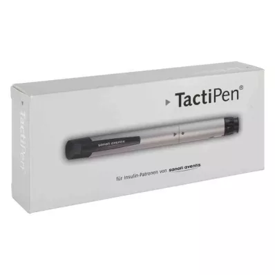 TACTIPEN Injektionsanordning sølv, 1 stk