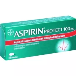 ASPIRIN Protect 100 mg enterotabletter, 42 stk