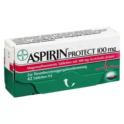 ASPIRIN Protect 100 mg enterotabletter, 42 stk