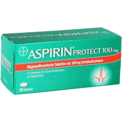 ASPIRIN Protect 100 mg enterotabletter, 98 stk