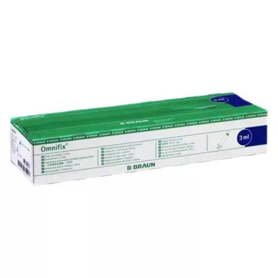 Omnifix®Solo Luer Lock sprøjter, 100X3 ml