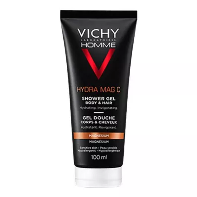 VICHY HOMME Hydra Mag C Shower Gel, 200 ml