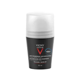 VICHY HOMME Deodorant roll-on til følsom hud, 50 ml
