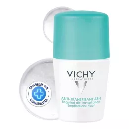 VICHY DEO Roll-on antiperspirant 48 timer, 50 ml
