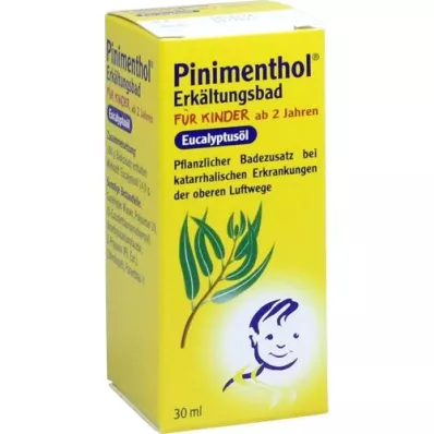 PINIMENTHOL Koldt bad til børn fra 2 år Eukalyptus, 30 ml