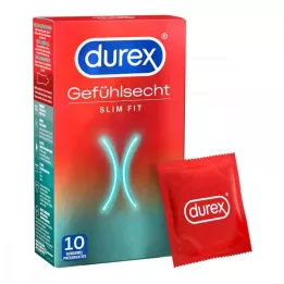 DUREX Sensitive Slim Fit kondomer, 10 stk