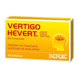 VERTIGO HEVERT SL Tabletter, 40 stk
