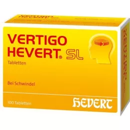 VERTIGO HEVERT SL Tabletter, 100 stk