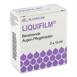 LIQUIFILM Fugtende øjendråber, 2X10 ml