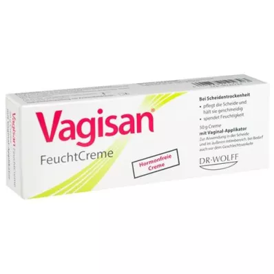 VAGISAN Fugtighedscreme med applikator, 50 g