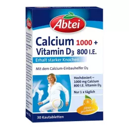ABTEI Osteo Vital Citrus tyggetabletter, 30 kapsler