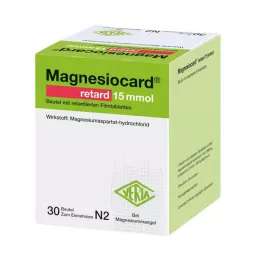 MAGNESIOCARD retard 15 mmol pose m.ret.filmtabl., 30 stk