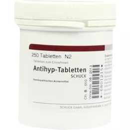 ANTIHYP Tabletter Schuck, 250 stk