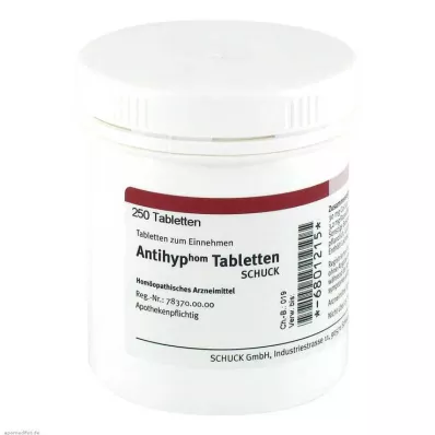 Antihyp-tabletter Schuck, 250 stk