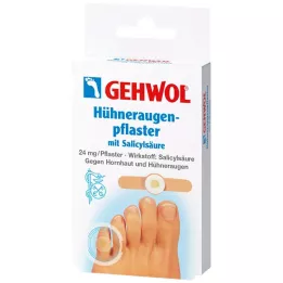 GEHWOL Majsplaster med salicylsyre, 6 stk
