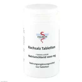 KOCHSALZ 1000 mg tabletter, 100 stk