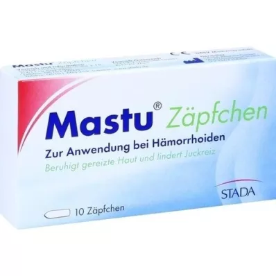 MASTU Hæmoride suppositorier, 10 stk