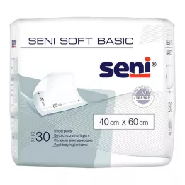 SENI Soft Basic sengerand 40x60 cm, 30 stk