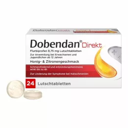 DOBENDAN Direct Flurbiprofen 8,75 mg sugetabletter, 24 stk