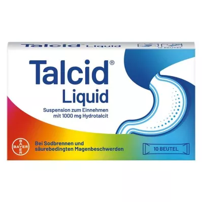 Talcid væske, 10 stk