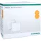 ASKINA Gazekompresser 10x20 cm usterile 12-fold, 100 stk