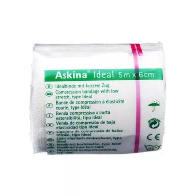 ASKINA Ideal bandage 6 cmx5 m cellofan, 1 stk
