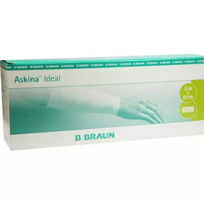 ASKINA Ideal bandage 8 cmx5 m løs, 10 stk