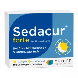 SEDACUR forte beroligende sugetabletter, 100 stk