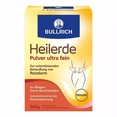 BULLRICH Helbredende ler til indtagelse og anvendelse, 500 g