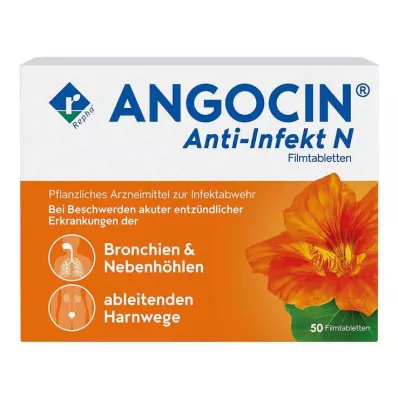 ANGOCIN Anti Infekt N filmovertrukne tabletter, 50 stk