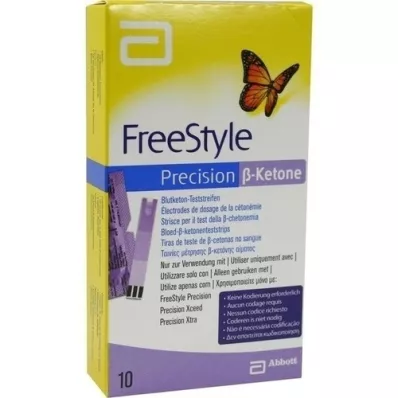 FREESTYLE Precision ß-Ketone blodketonteststrimmel, 10 stk