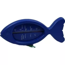BADETHERMOMETER Fisk blå, 1 stk