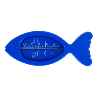 BADETHERMOMETER Fisk blå, 1 stk BADETHERMOMETER Fisk blå, 1 stk