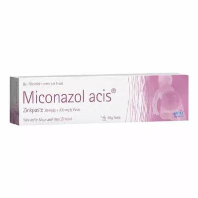 MICONAZOL acis zinkpasta, 50 g