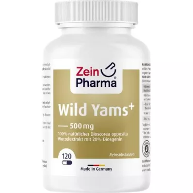 WILD YAMS Plus-kapsler, 120 kapsler