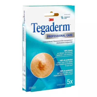 TEGADERM Film 4,4x4,4 cm 1622NP, 5 stk