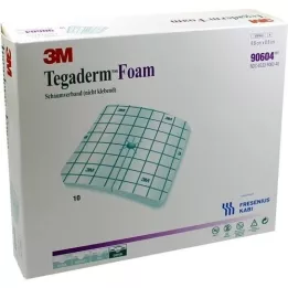 TEGADERM Skumbandage FK 8,8x8,8 cm 90604, 10 stk