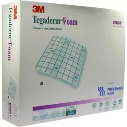 TEGADERM Skumbandage FK 10x10 cm 90601, 10 stk