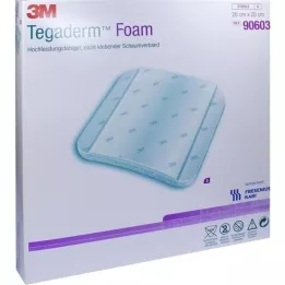 TEGADERM Skumbandage FK 20x20 cm 90603, 5 stk