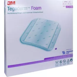 TEGADERM Skumbandage FK 20x20 cm 90603, 5 stk