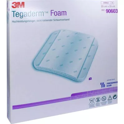 TEGADERM Skumbandage FK 20x20 cm 90603, 5 stk