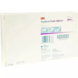 TEGADERM Skumklæber FK 6,9x6,9 cm kryds 90615, 10 stk